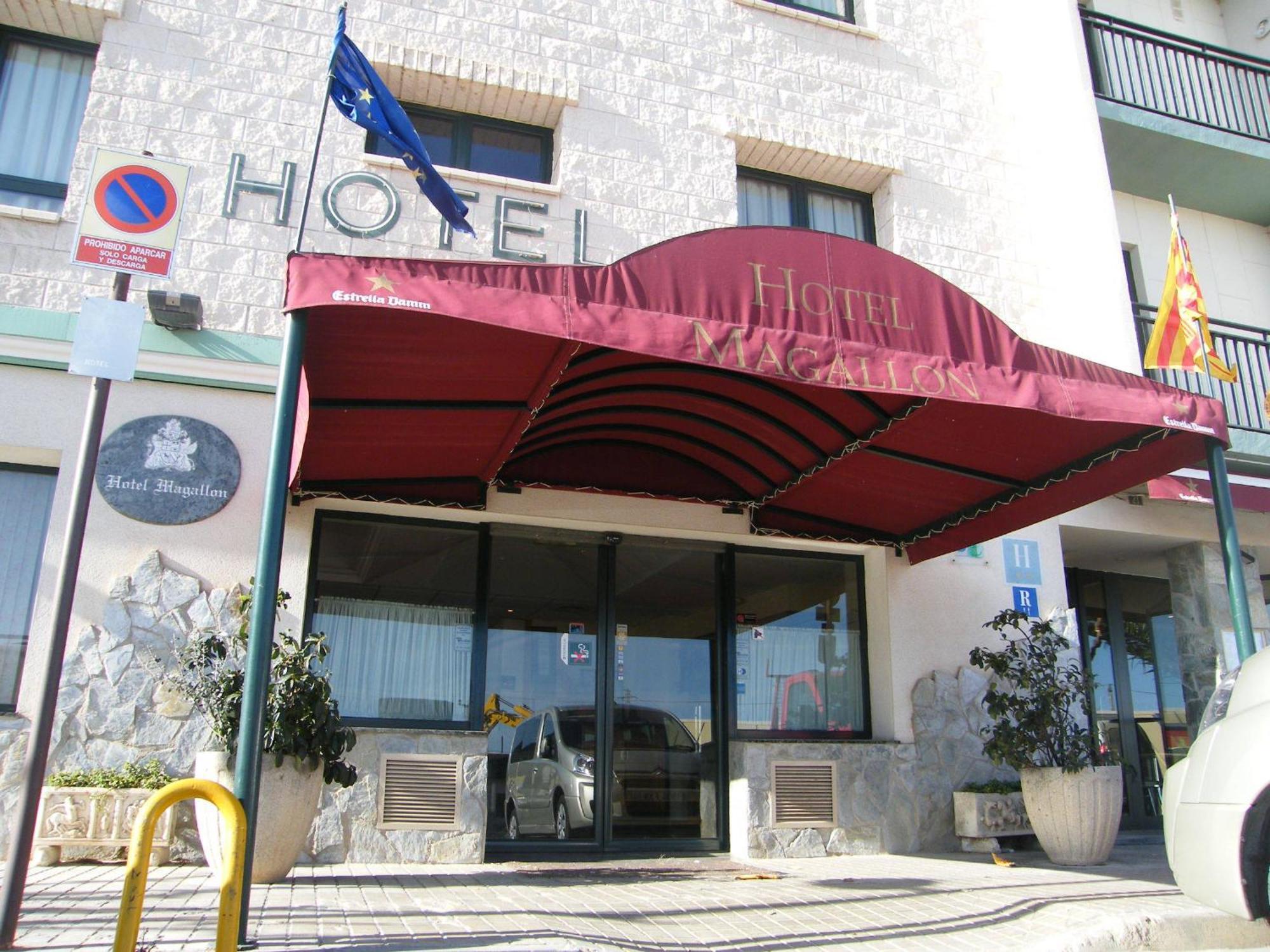 Hotel Magallon Caspe Exterior foto